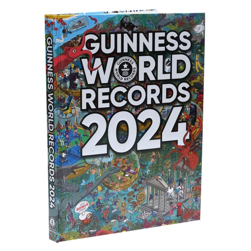 Guinness world records 2024 - world,